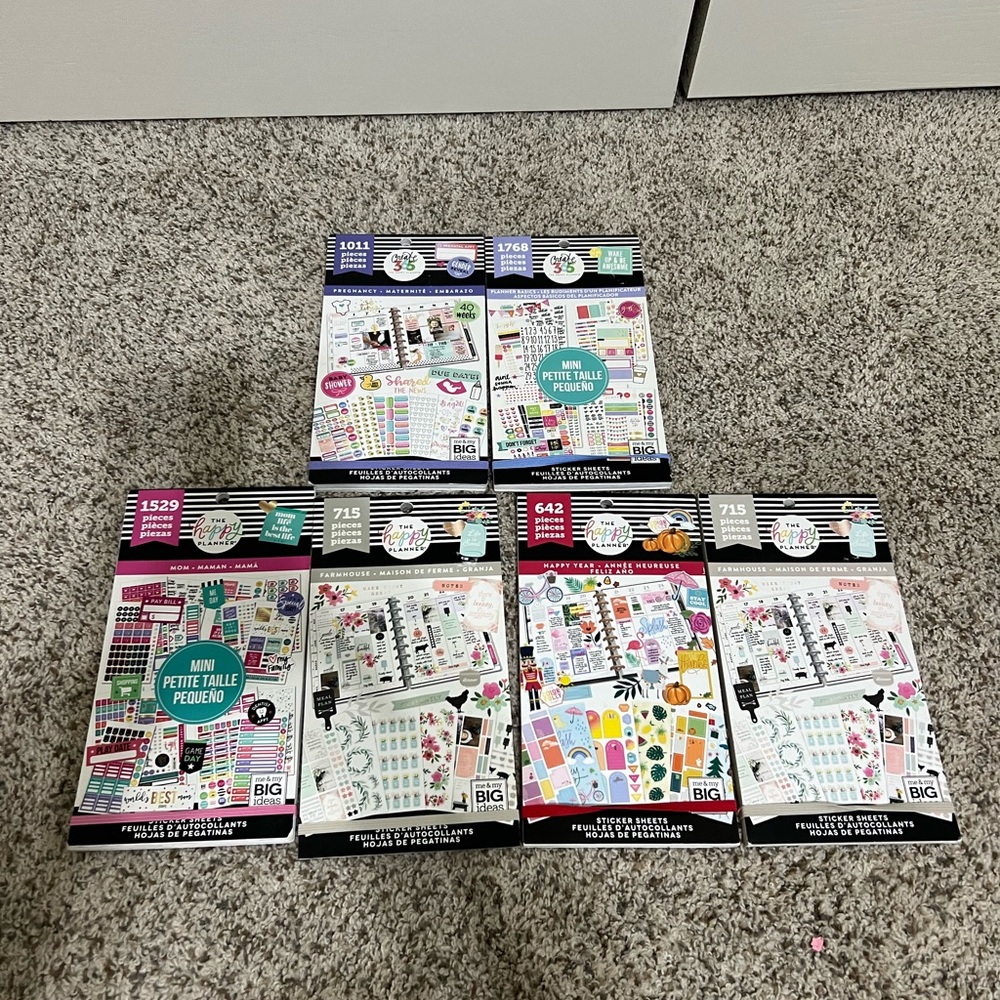 The happy planner planner stickers